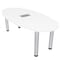 Skutchi Designs 33.5 in W, 69.5 in L, 29 in H, Engineered Wood Top, White H-BOVL-3470-PT-EL-09 - alternate 1